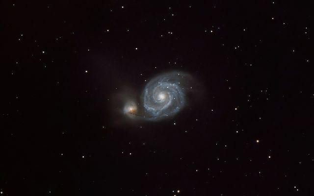 M51, galaxie du Tourbillon